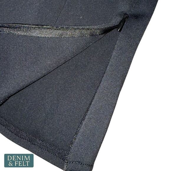 Alo Yoga High-Waist Zip It Flare Leggings Black Sculpting Stretch Size S NEW - Picture 13 of 16